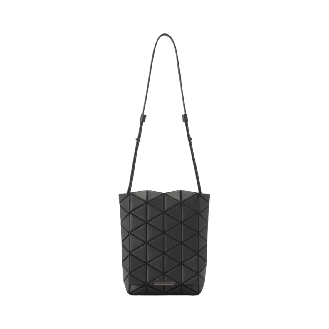 바오 바오 이세이 미야케 플랩 숄더백 매트 블랙(Bao Bao Issey Miyake Flap Shoulder Bag Matte Black) - 1