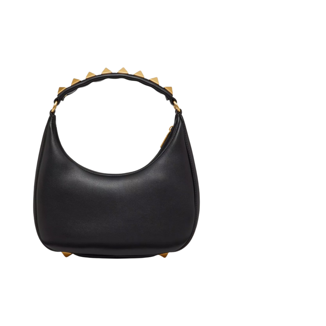발렌티노 스터드 송아지 가죽 호보백 블랙(Valentino Stud Calfskin Hobo Bag Black) - 3