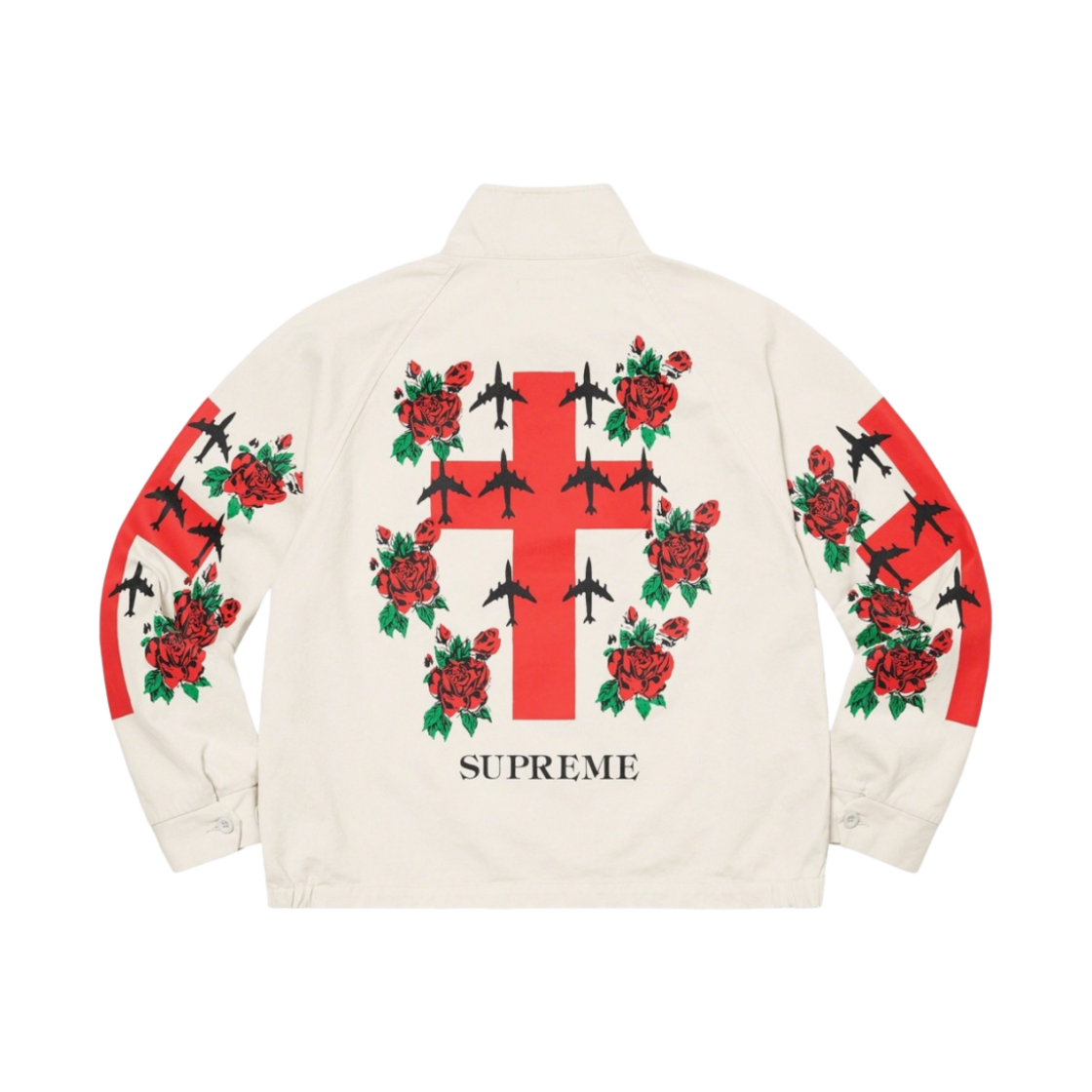 슈프림 디스트럭션 오브 퓨리티 해링턴 자켓 스톤 - 23SS(Supreme Destruction Of Purity Harrington Jacket Stone - 23SS) - 2