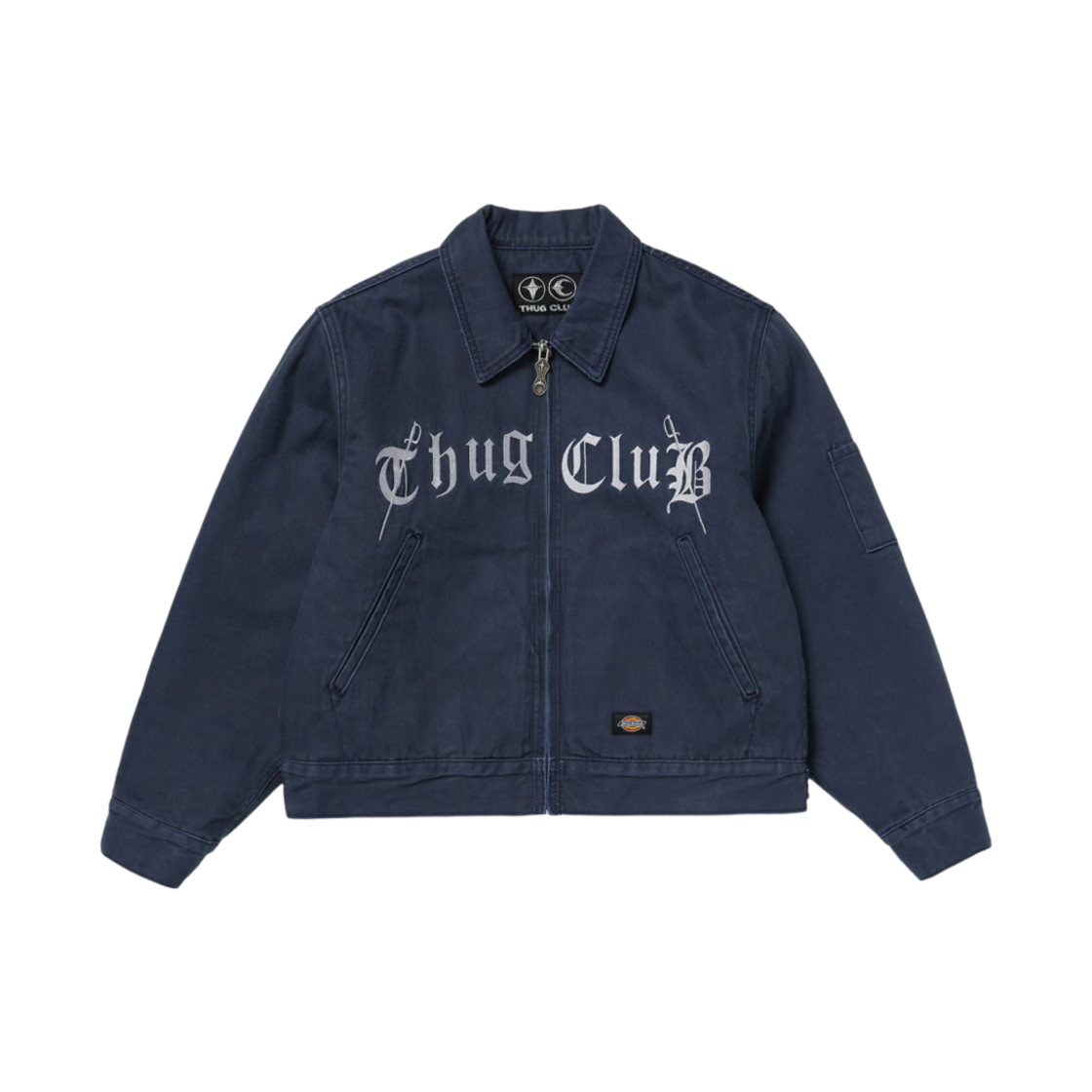 떠그 클럽 x 디키즈 아이젠하워 자켓 네이비(Thug Club x Dickies Eisenhower Jacket Navy) - 1
