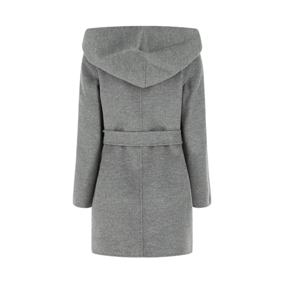 (W) 막스마라 스튜디오 톤도 울 후드 코트 그레이((W) Max Mara Studio Tondo Wool Hoodie Coat Grey) - 2