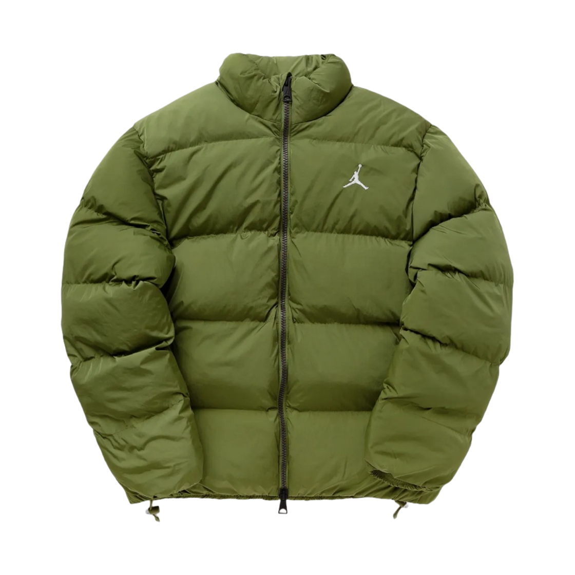 조던 에센셜 폴리 푸퍼 자켓 스카이 J 라이트 올리브 - 아시아(Jordan Essential Poly Puffer Jacket Sky J Light Olive - Asia)