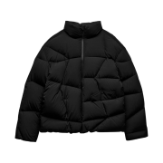Zara x Ader Error Puffer Jacket Black