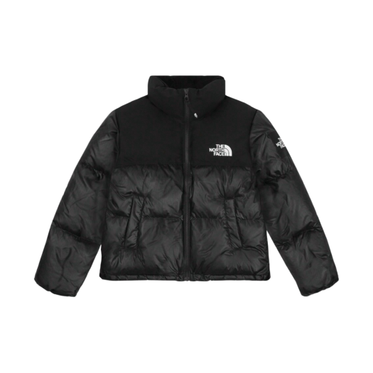 (W) The North Face White Label Novelty Nuptse Down Jacket Black