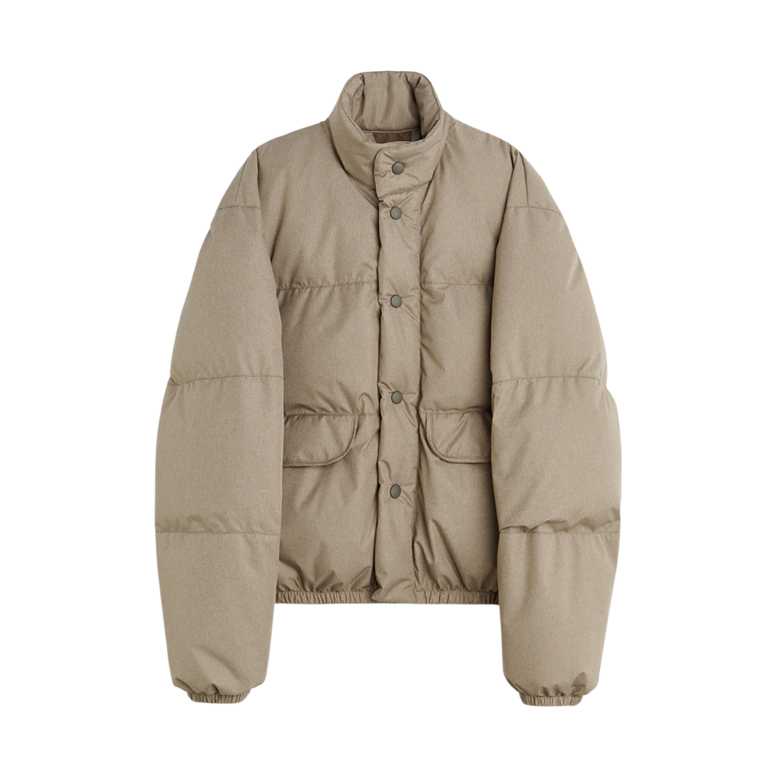 M4241DB Our Legacy Inhale Puffa Doubleganger Beige Mel Nylon