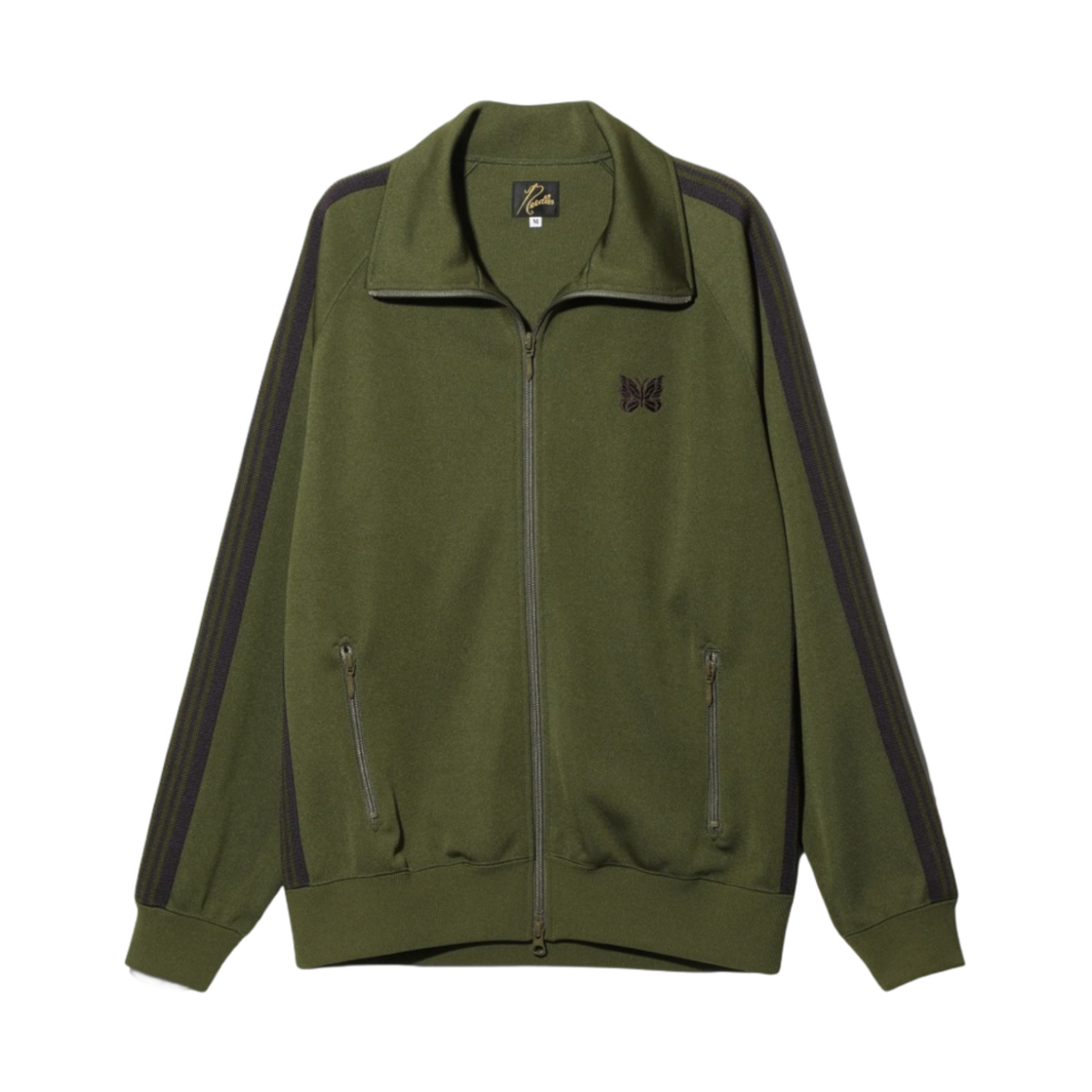 니들스 트랙 자켓 폴리 스무스 올리브(Needles Track Jacket Poly Smooth Olive)