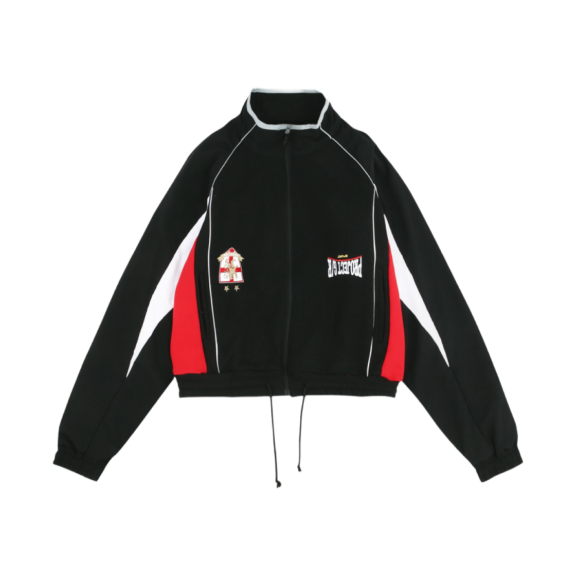 PG25SSMO02BK Project G/R Reconstructed Hybrid Track Jacket Black