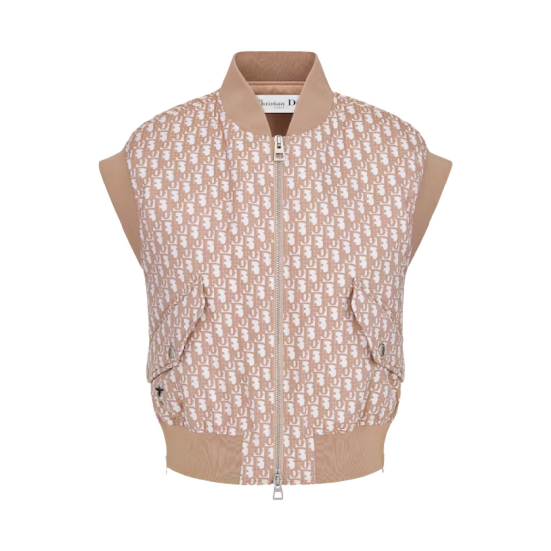 417G19A2970-X1245 (W) Dior Technical Taffeta Rose Des Vents Dior Oblique