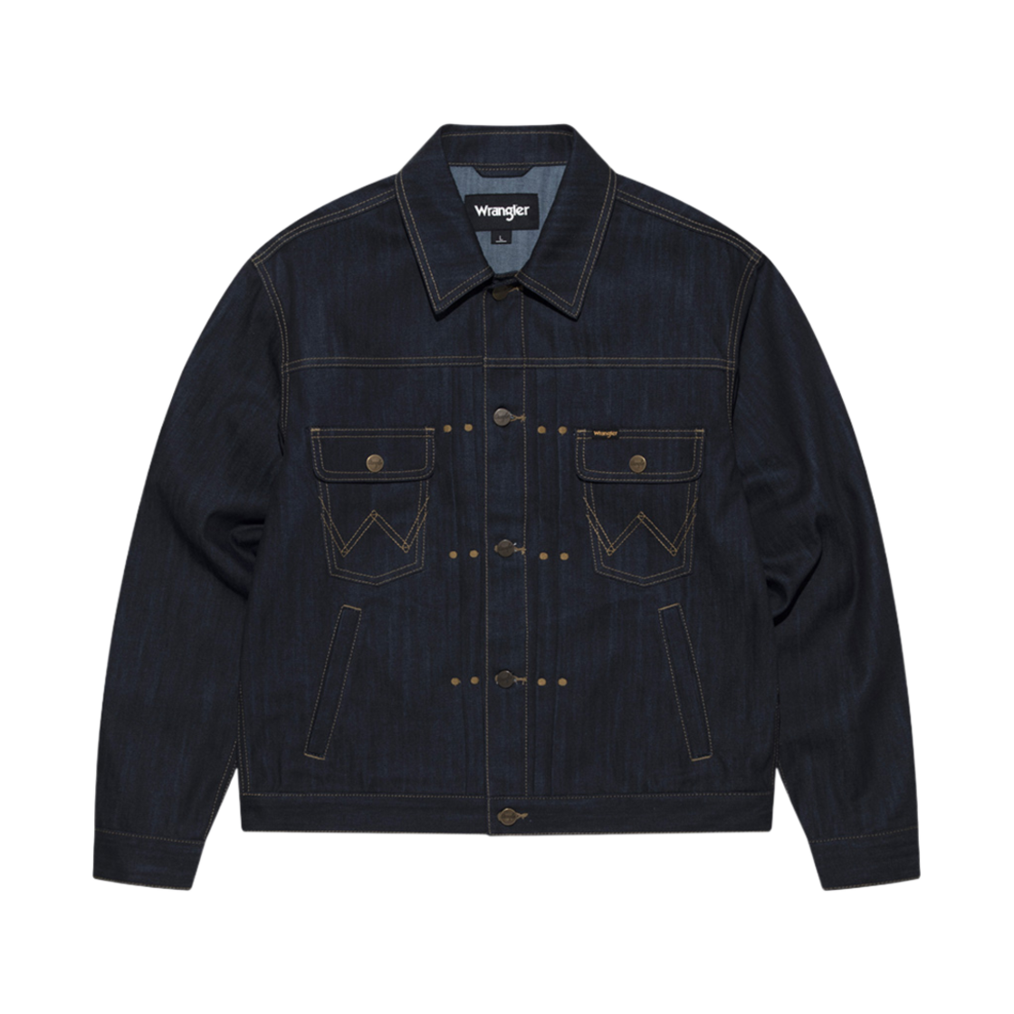 랭글러 스탠다드 코듀라 데님 자켓 111MJ 인디고 로우