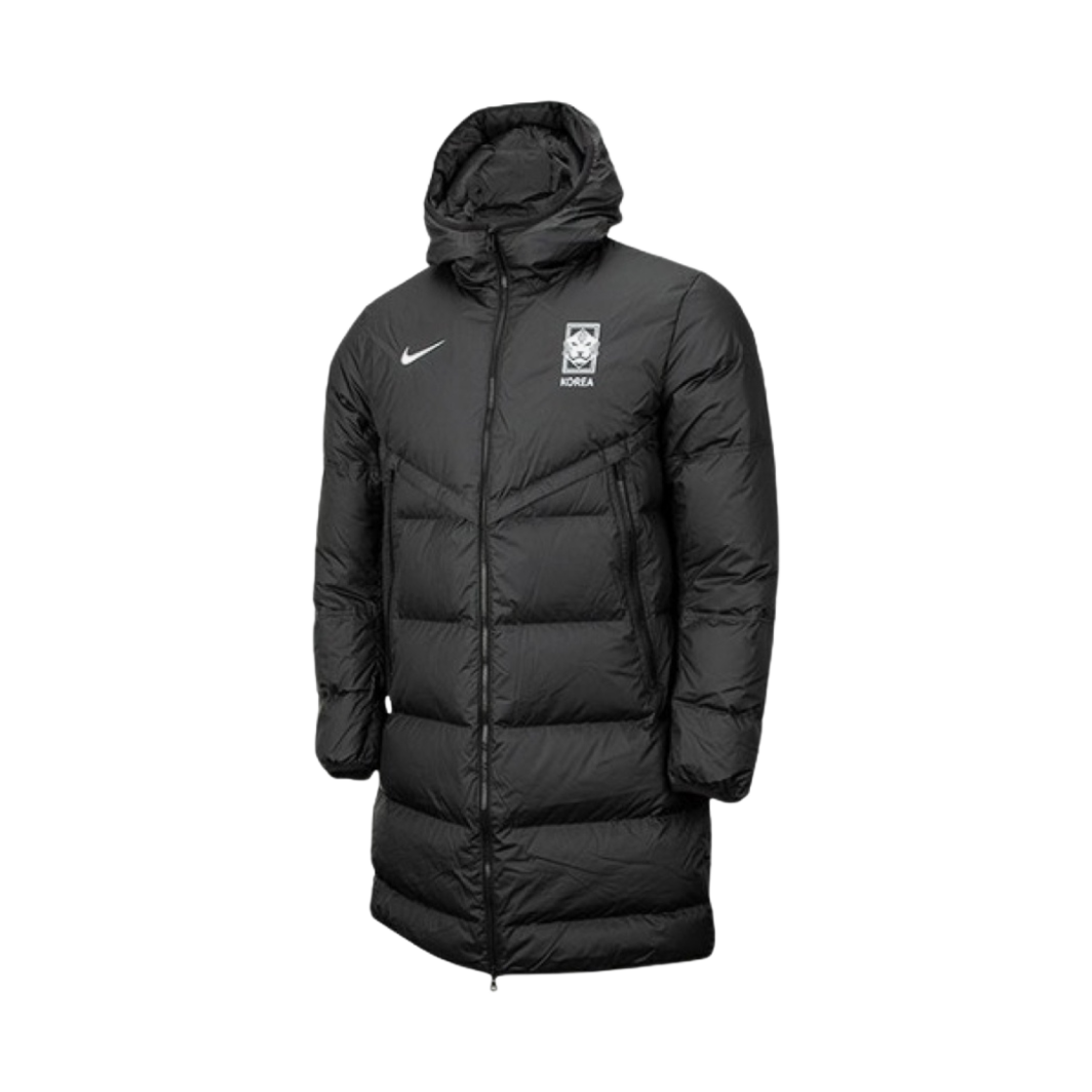 나이키 코리아 스트라이크 스톰핏 다운 축구 자켓 블랙