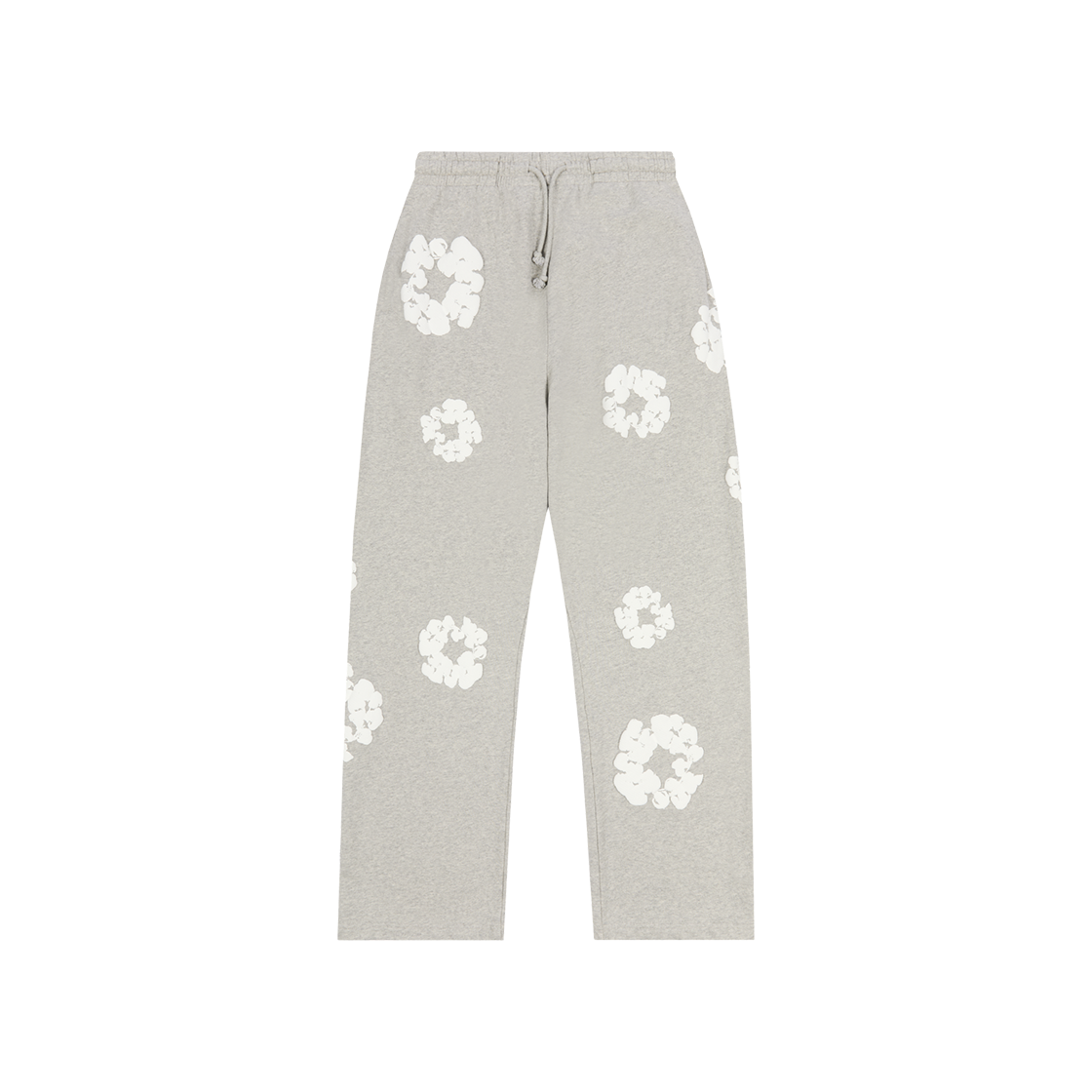 - Denim Tears Cotton Wreath Baggy Sweatpants Grey