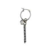 Frica Pendant Earring 13 Silver