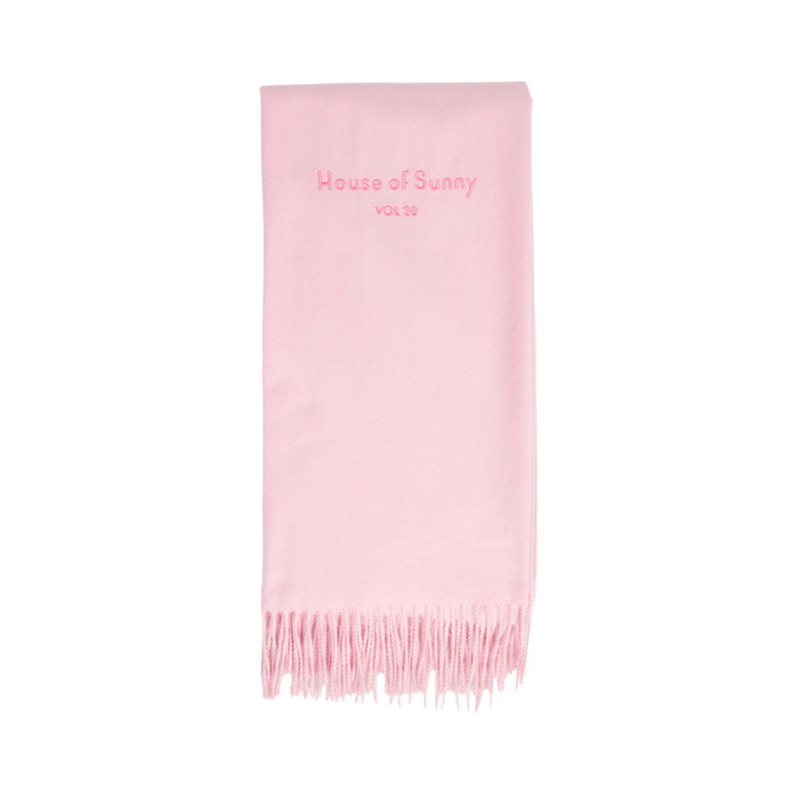 - House Of Sunny Muffler Pink