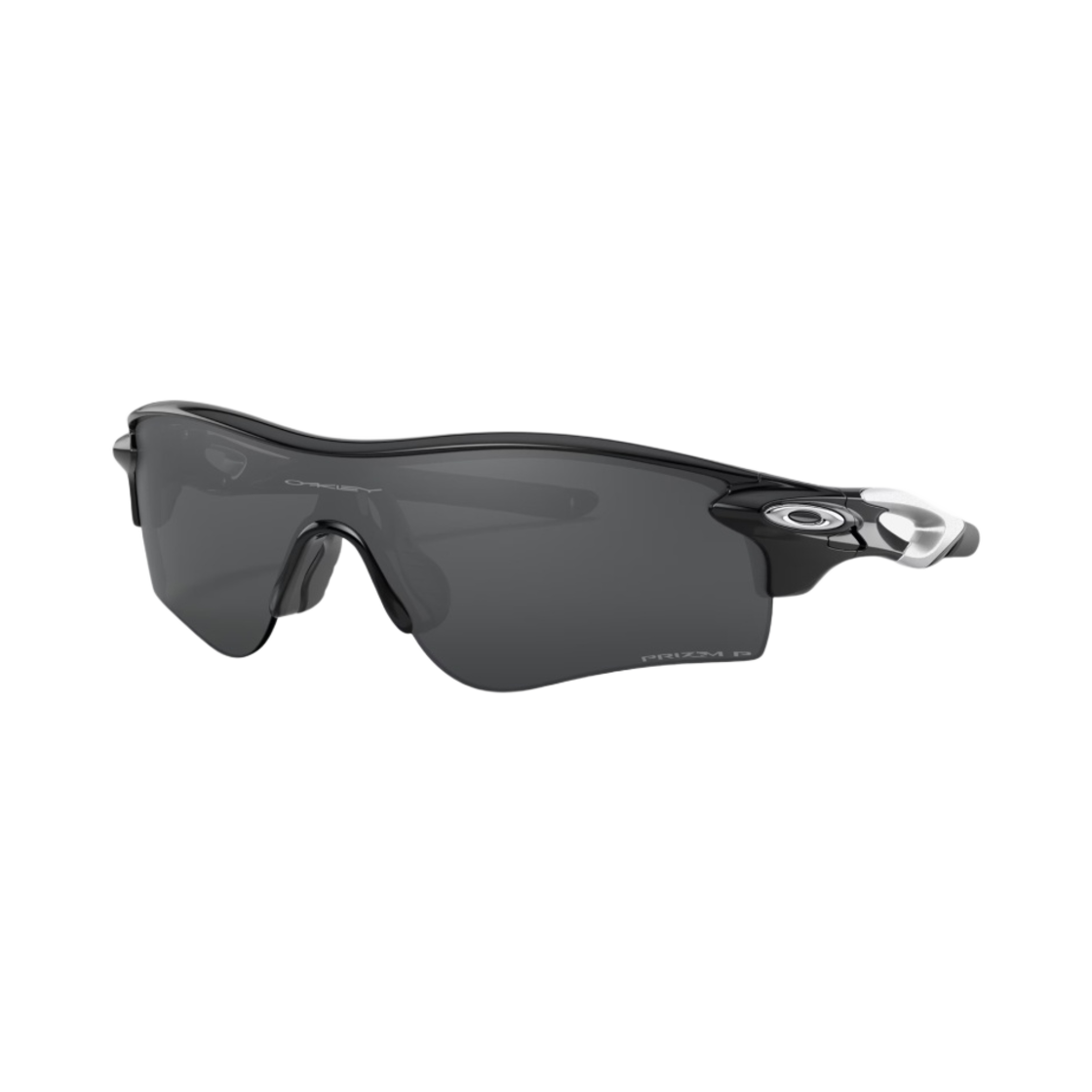 오클리 레이다락 패스 폴리쉬드 블랙 프레임 프리즘 블랙 폴러라이즈드 렌즈 로우 브릿지 핏(Oakley Radarlock Path Polished Black Frame Prizm Black Polarized Lenses Low Bridge Fit)