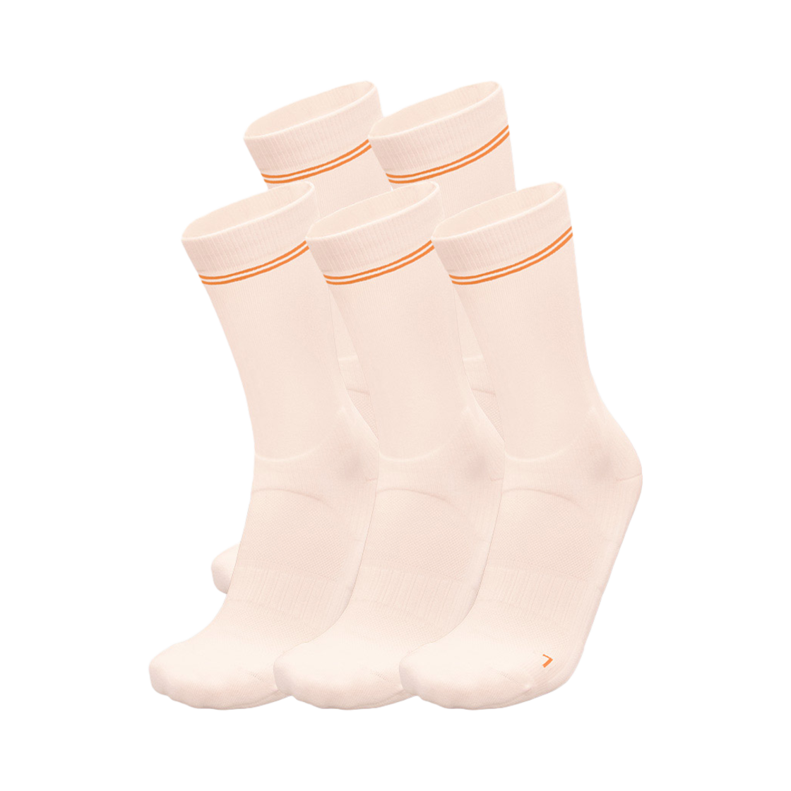 삭스업 컴프레션 러닝 크루삭스 코랄 (5 pack)(Socks Up Compression Running Crew Socks Coral (5 pack))