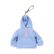 BAPE College Pullover Hoodie Key Chain Sax