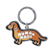 Human Made Dachs Keyring Brown
