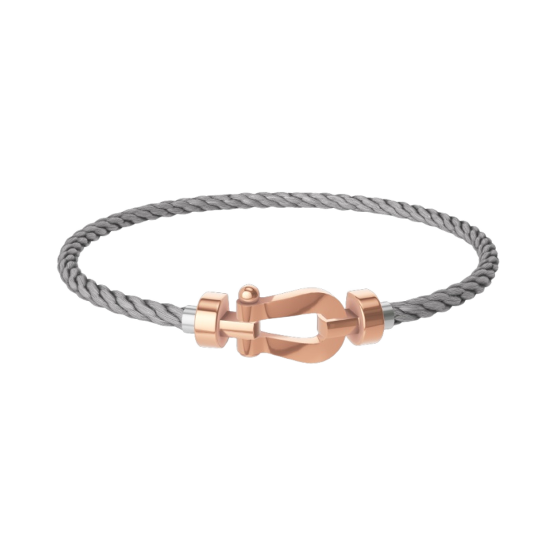 프레드 포스텐 스틸 케이블 브레이슬릿 미디움 18K 핑크 골드(Fred Force 10 Steel Cable Bracelet Medium 18K Pink Gold)