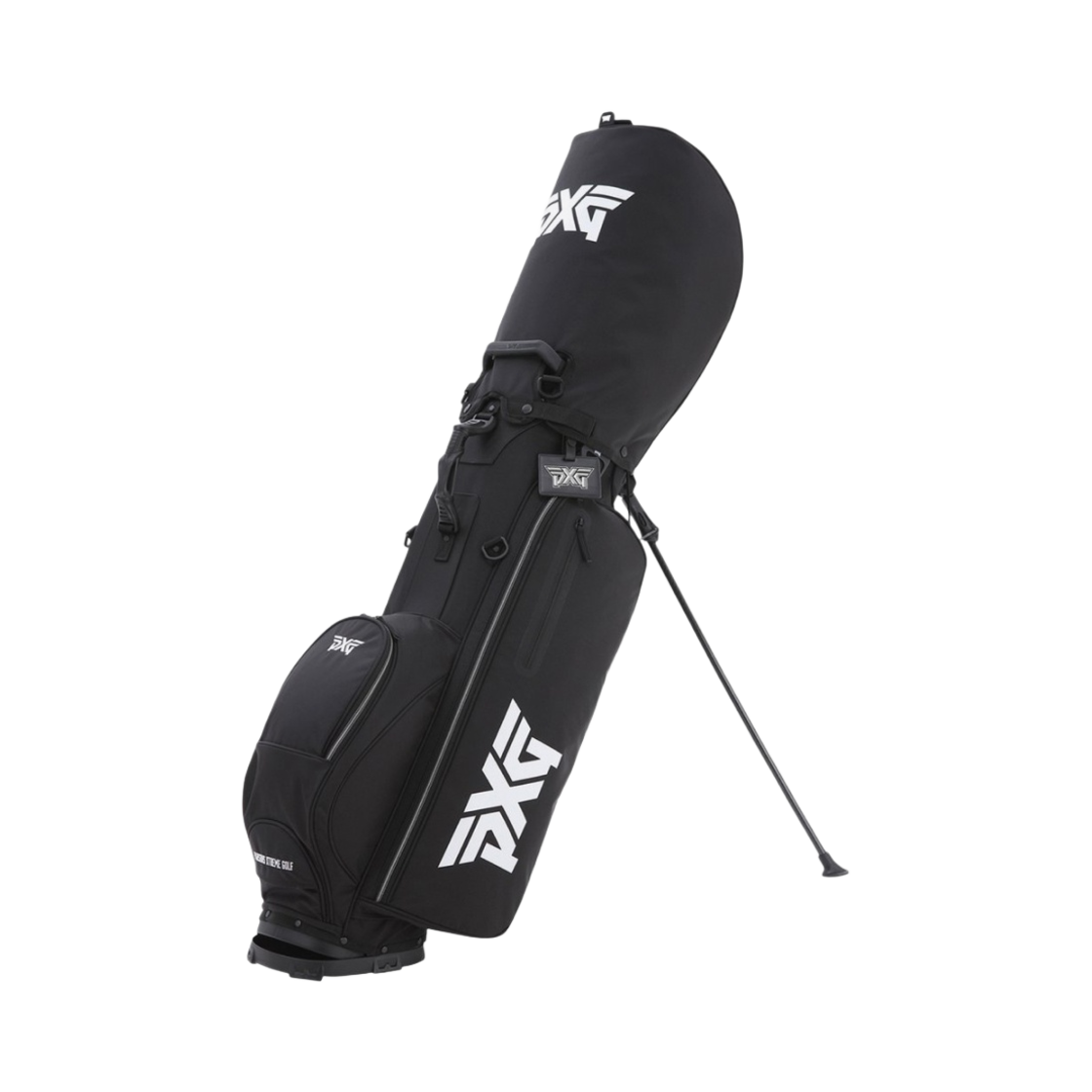 피엑스지 뉴 라이트 웨이트 스탠드백 블랙(PXG New Light Weight Stand Bag Black)