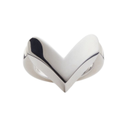 Bottega Veneta Point Ring Silver