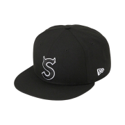 Supreme S Logo New Era Black - 22FW