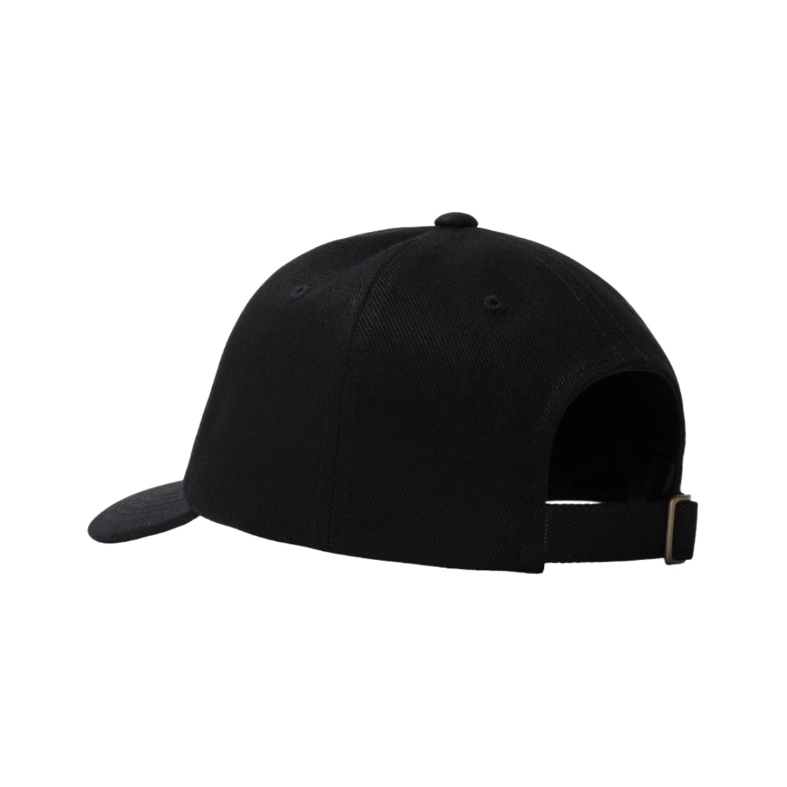 스투시 빅 로고 트윌 로우 프로 캡 블랙(Stussy Big Logo Twill Low Pro Cap Black) - 2