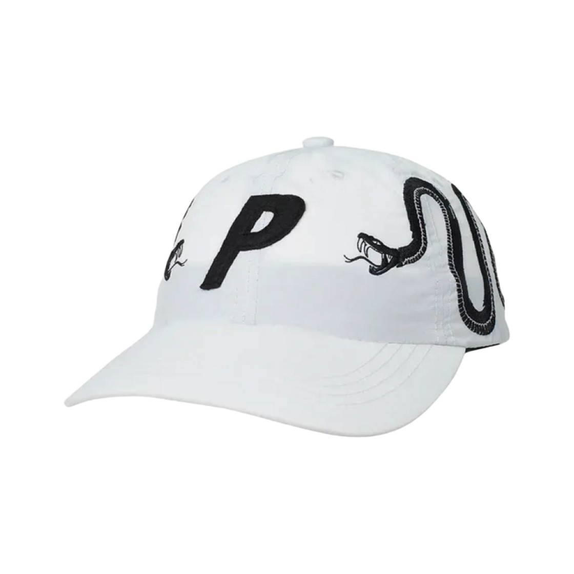 팔라스 스네이크 6-패널 캡 화이트 - 22SS