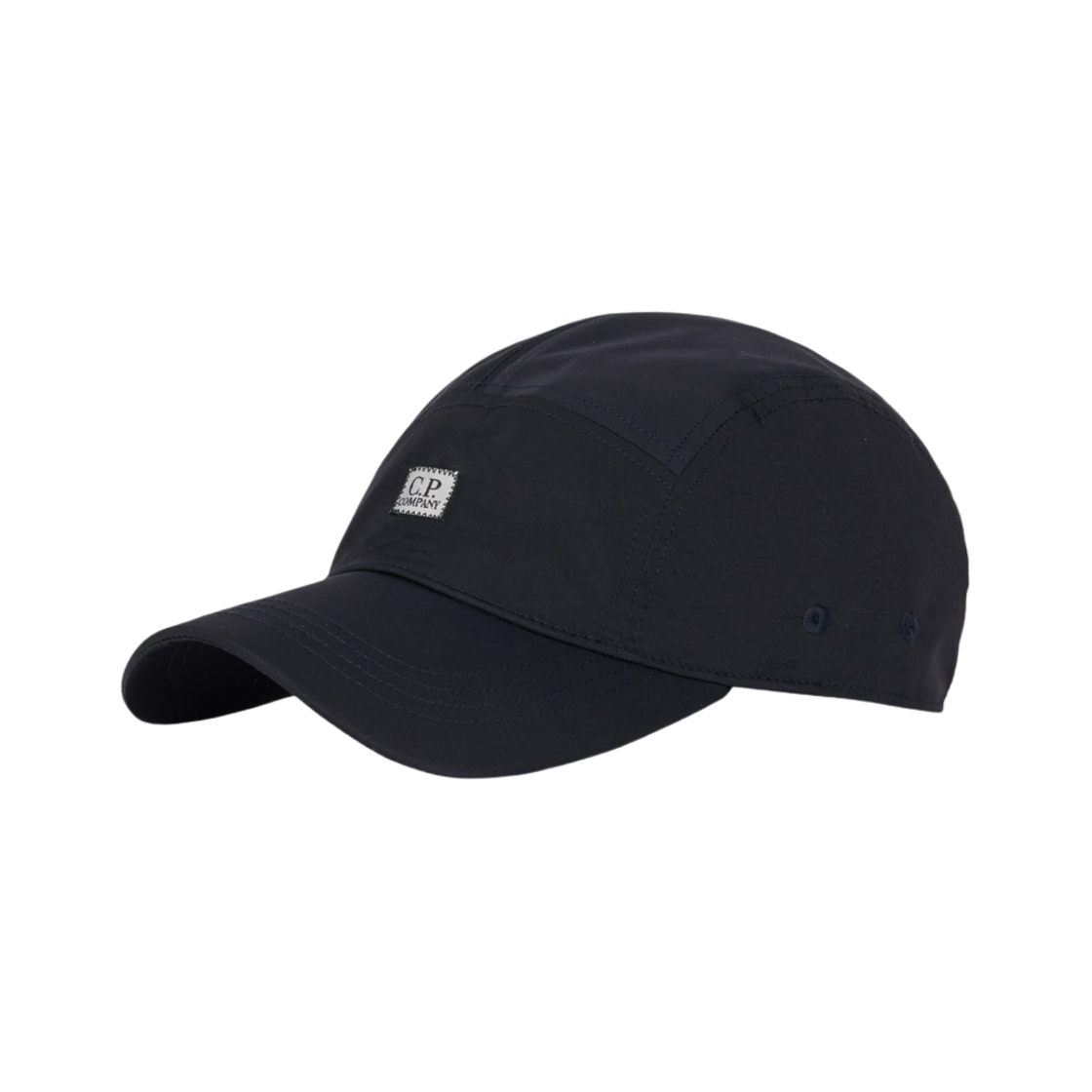 C.P. 컴퍼니 크롬-R 패널드 로고 캡 토탈 이클립스 블루 - 23SS(C.P. Company Chrome-R Panelled Logo Cap Total Eclipse Blue - 23SS) - 1