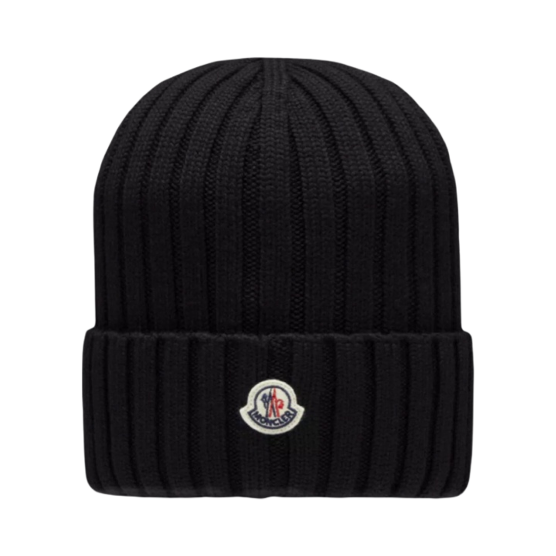 J1-093-3B00008-A9327-999 Moncler Wool Beanie Black - 24SS