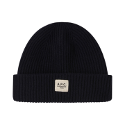 A.P.C. James Knit Hat Navy