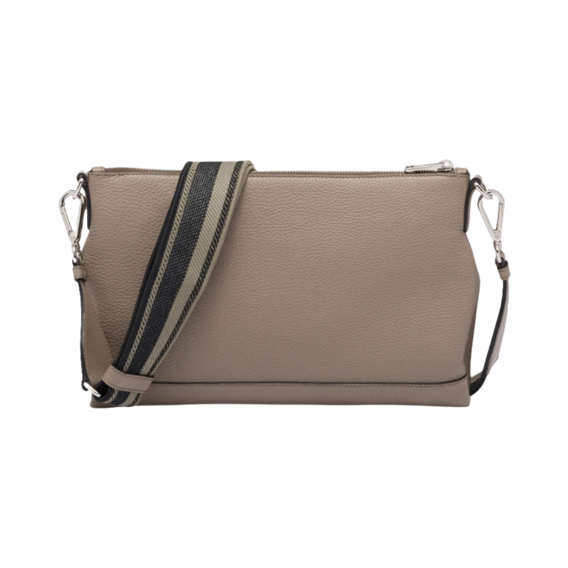 프라다 레더 숄더백 클레이 그레이(Prada Leather Shoulder Bag Clay Grey) - 3