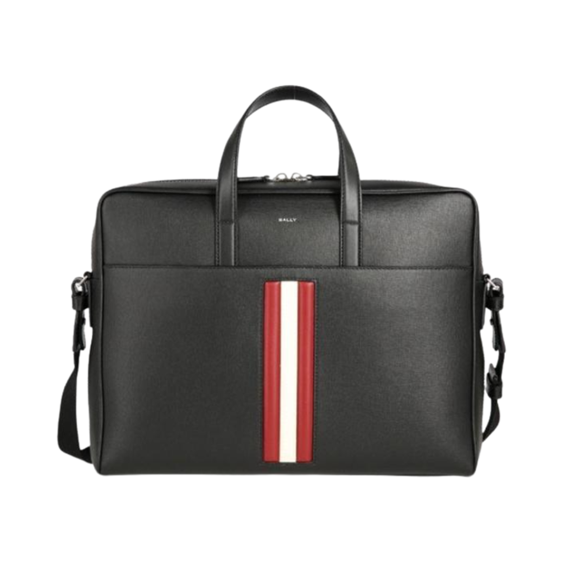 6308443 Bally Mythos Briefcase Black
