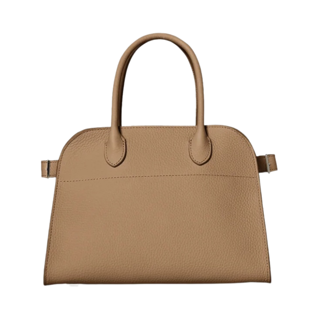 더 로우 소프트 마고 10 레더 백 다크 토프(The Row Soft Margaux 10 Bag in Leather Dark Taupe)
