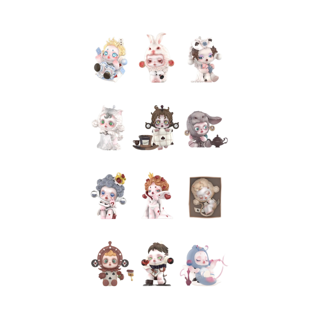 팝마트 스컬판다 에브리데이 원더랜드 시리즈 미개봉 랜덤박스 100% (12개입)(Pop Mart Skullpanda Everyday Wonderland Series Sealed Case 100% (12 Blind Boxes)) - 2