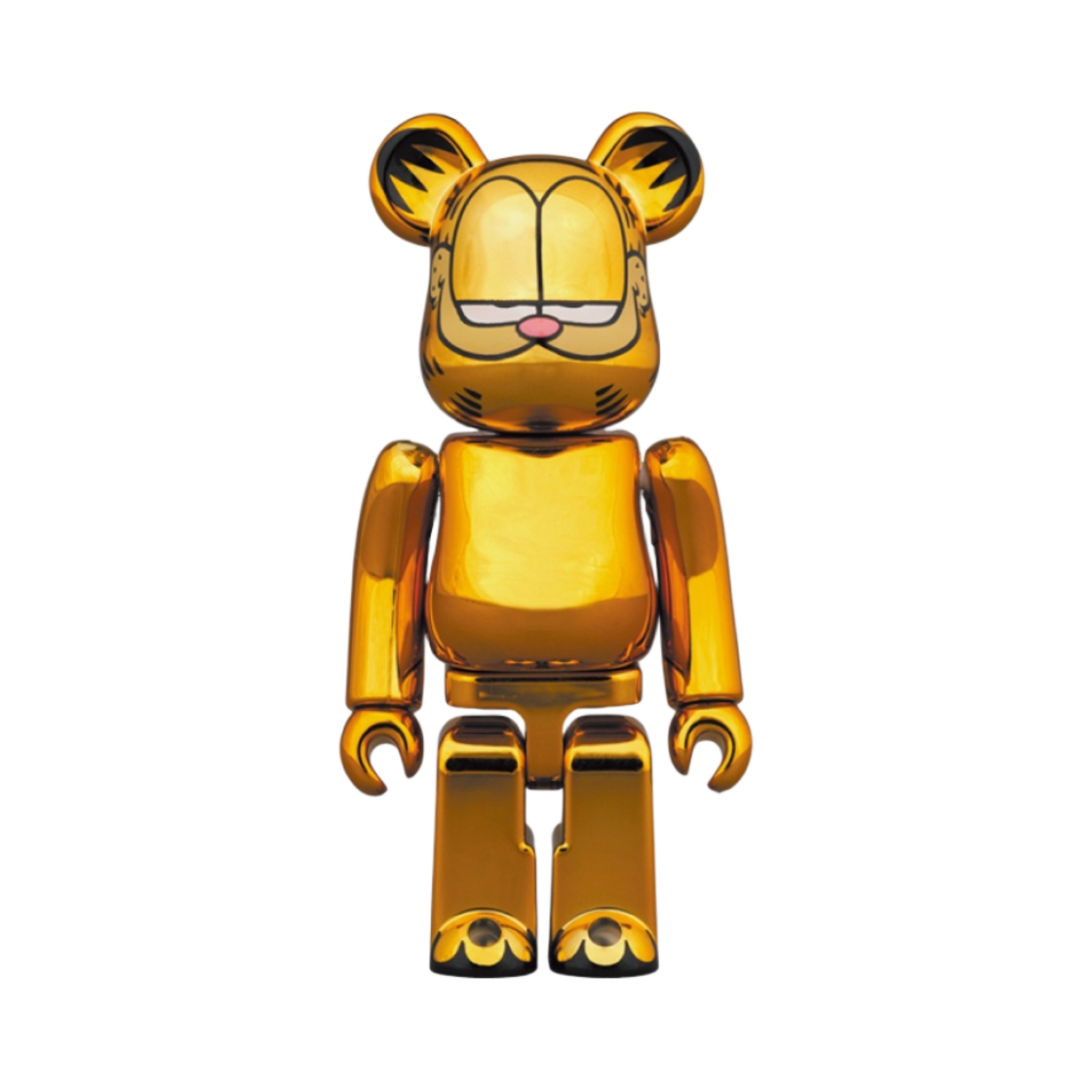 BE@RBRICK - ベアブリック ガーフィールド GOLD CHROME Ver 100 &amp; 400 BE@RBRICK SERIES 50
