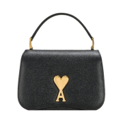 AMI Mini Paris Paris Bag Black