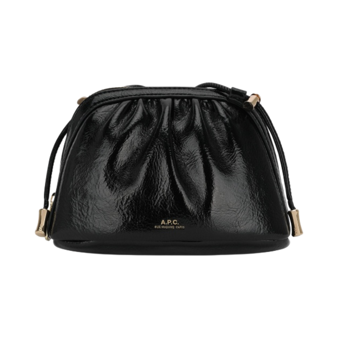 아페쎄 니논 스몰 드로우스트링백 블랙(A.P.C. Ninon Small Drawstring Bag Black) - 1