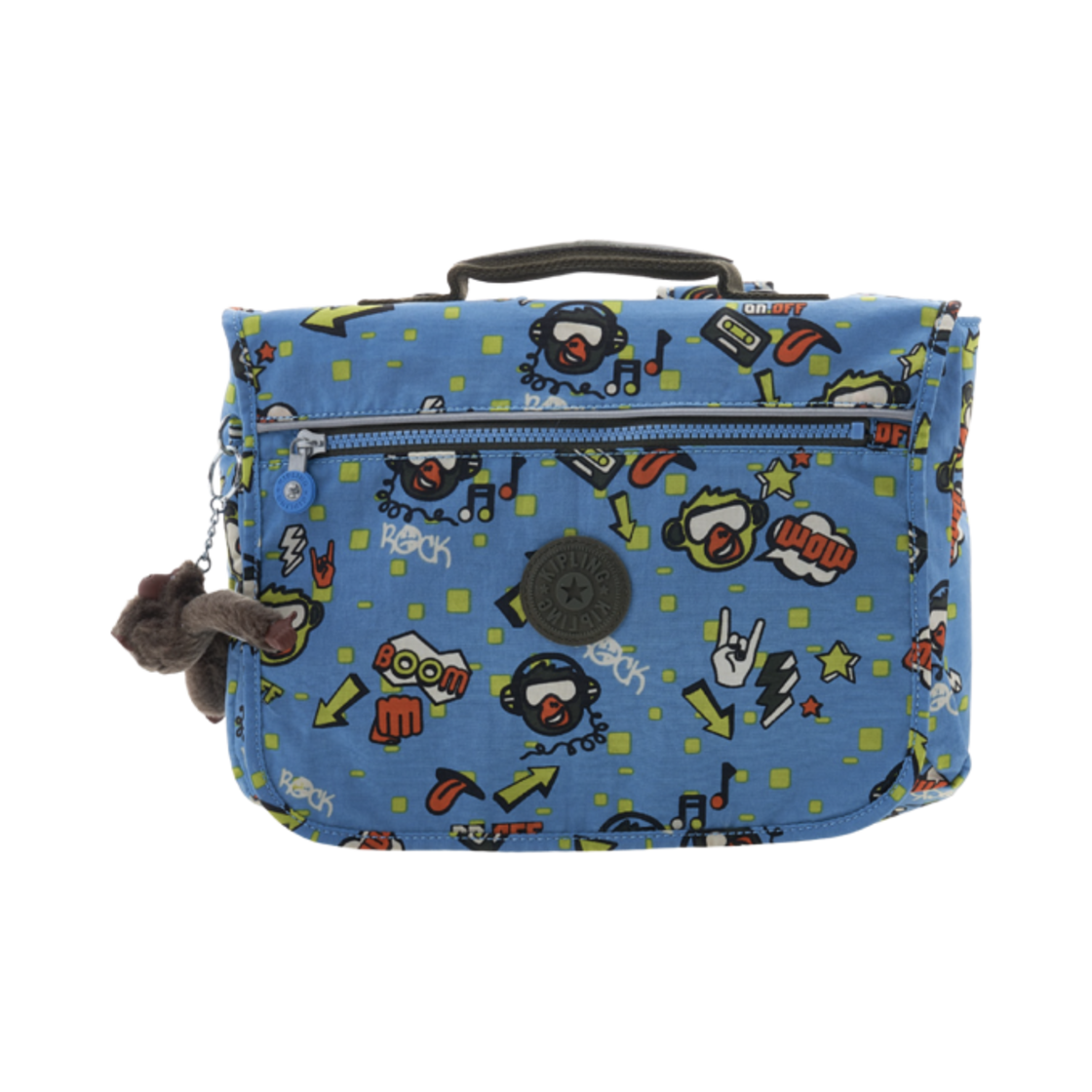 (키즈) 키플링 나일론 백팩 라이트 블루((Kids) Kipling Nylon Backpack Light Blue)