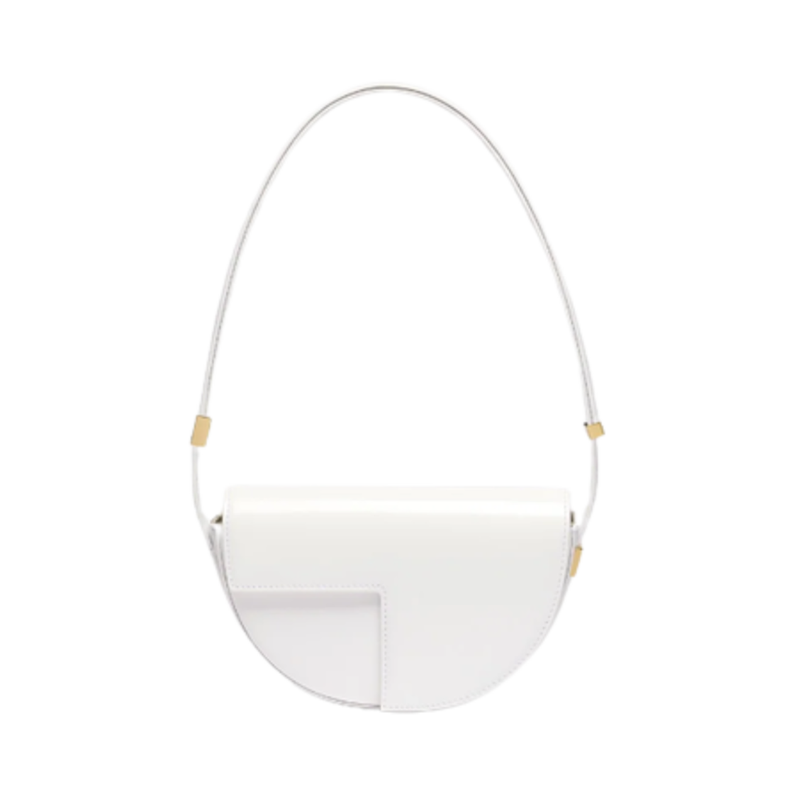 BA0245032001W Patou Le Petit Patou Leather Bag White