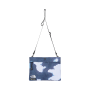 Supreme x The North Face Bleached Denim Print Shoulder Bag Indigo - 21FW