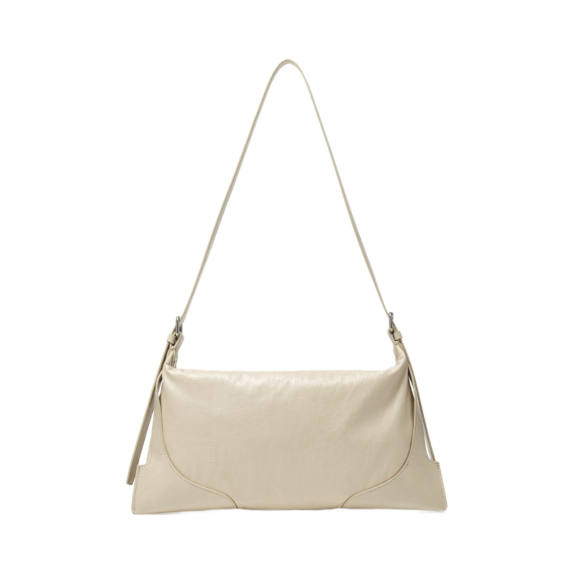 마뗑킴 투 웨이 스트랩 스퀘어 미니 백 베이지(Matin Kim Two Way Strap Square Mini Bag Beige) - 2