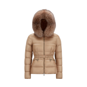 (W) Moncler Boed Short Down Jacket Beige - 23FW