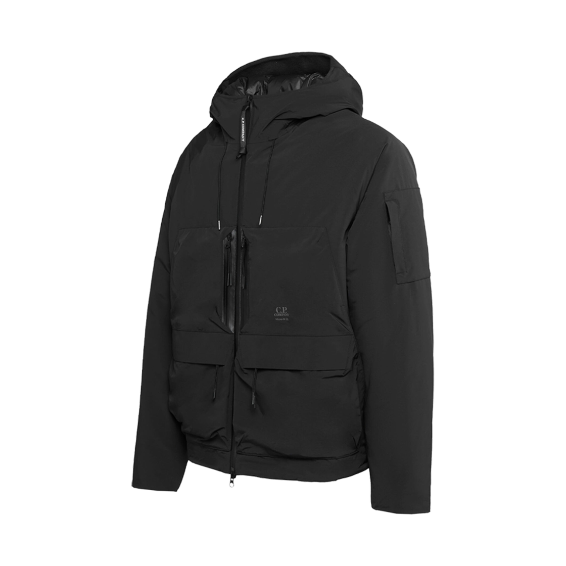 C.P. 컴퍼니 마이크로-M (R) 후드 다운 자켓 블랙 - 23FW(C.P. Company Micro-M (R) Hooded Down Jacket Black - 23FW) - 2