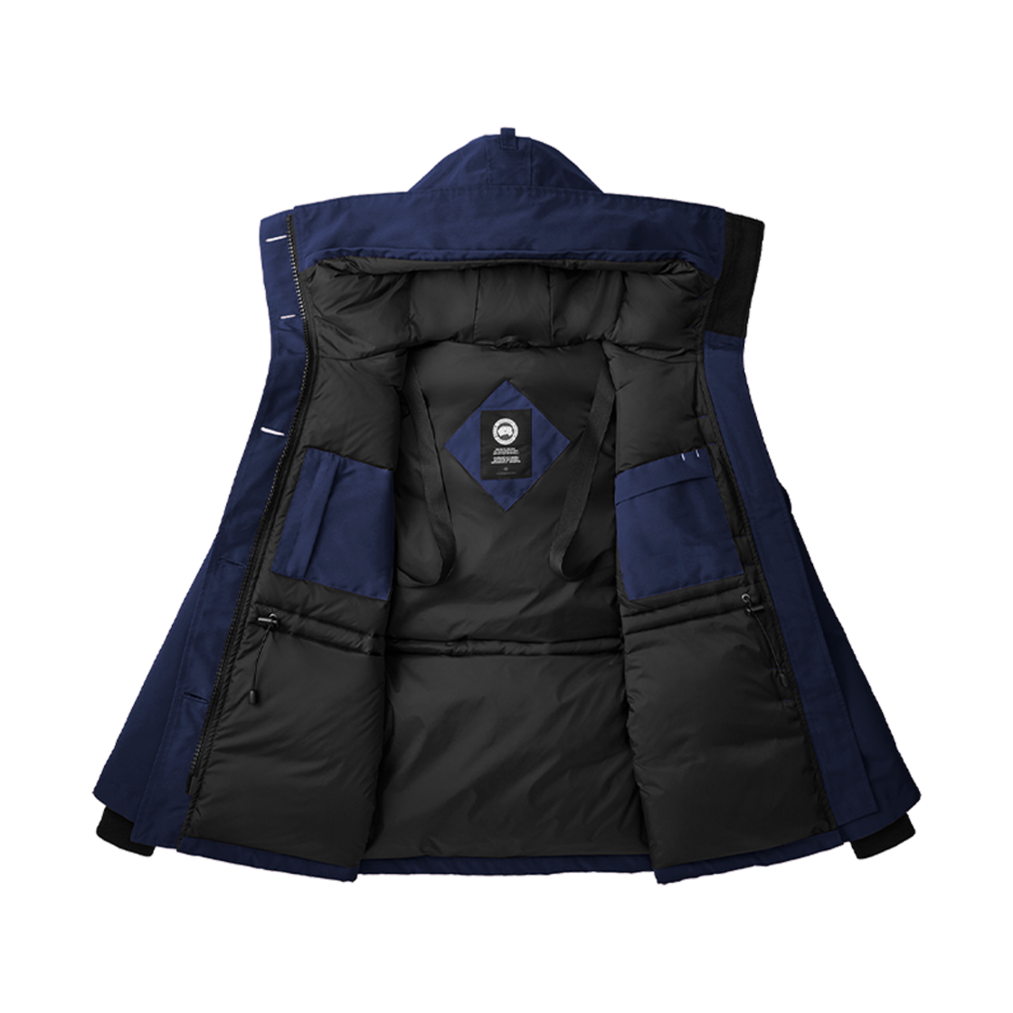 (W) 캐나다 구스 몬테벨로 파카 헤리티지 아틀란틱 네이비((W) Canada Goose Montebello Parka Heritage Atlantic Navy) - 2