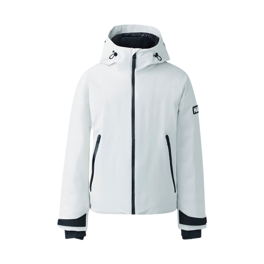 YUKIO-Z Mackage Yukio Down Ski Jacket with Hood Porcelain Grey