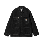 Carhartt WIP Norco Denim OG Chore Coat Black One Wash - Spring