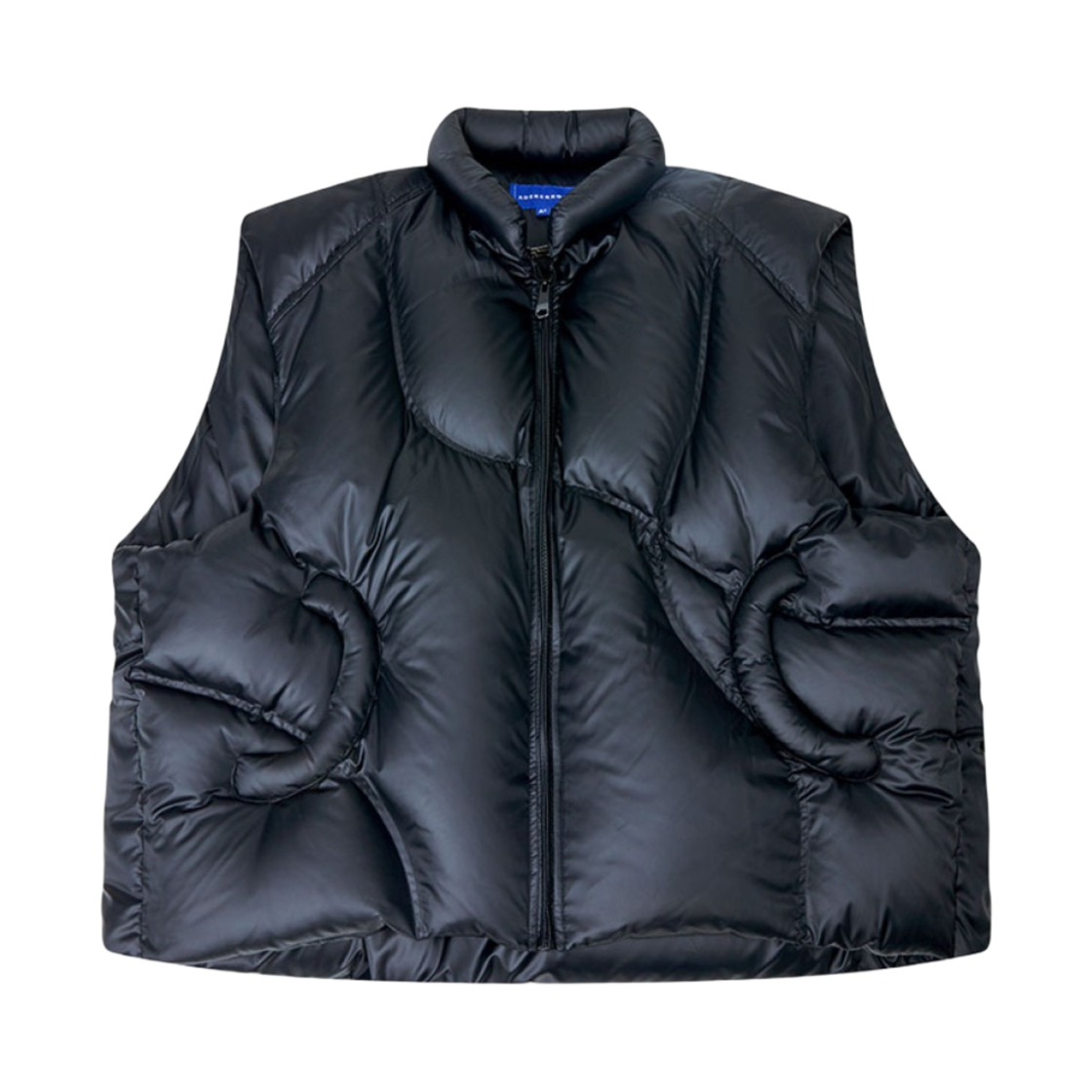 ★2023FW新作★ADERERROR★Aren down vest ADER error Black Clade Down Vest ADER error