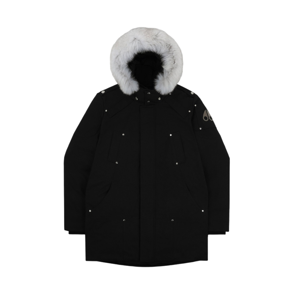 무스너클 스틸링 파카 화이트 폭스 퍼 블랙 - 21FW(Moose Knuckles Stilring Parka Wihte Fox Fur Black - 21FW)