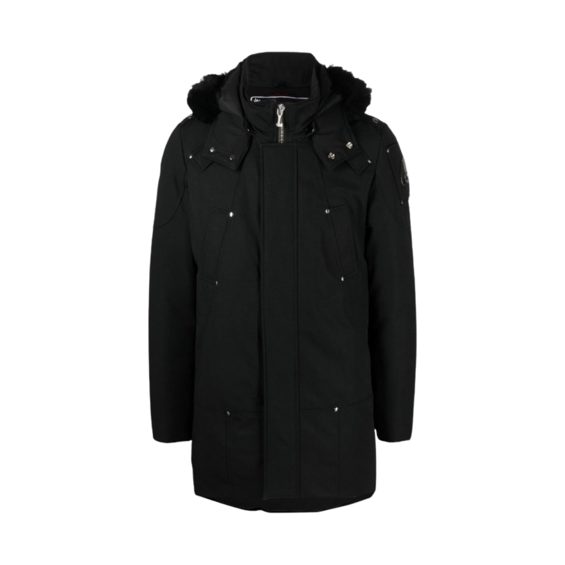 무스너클 오리지널 스털링 파카 네오시어 블랙 셔링 퍼 블랙(Moose Knuckles Original Stirling Parka Neoshear Black Shearling Fur Black) - 1
