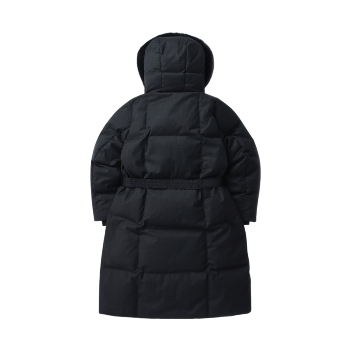 (W) 코오롱 스포츠 프리미엄 울 다운 코트 다크 멜란지((W) Kolon Sport Premium Wool Down Coat Dark Melange) - 2